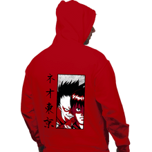 Load image into Gallery viewer, Shirts Pullover Hoodies, Unisex / Small / Red Neo Tokyo
