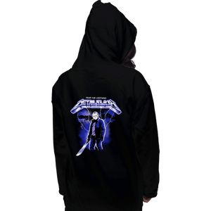 Daily_Deal_Shirts Pullover Hoodies, Unisex / Small / Black Metal Slash