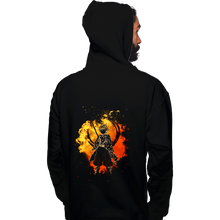 Load image into Gallery viewer, Shirts Pullover Hoodies, Unisex / Small / Black Soul Of The Golden Hunter
