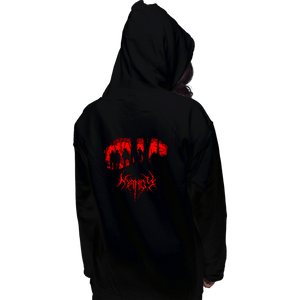 Shirts Pullover Hoodies, Unisex / Small / Black Mandy Metal