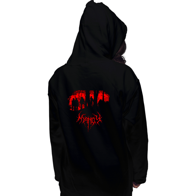 Shirts Pullover Hoodies, Unisex / Small / Black Mandy Metal