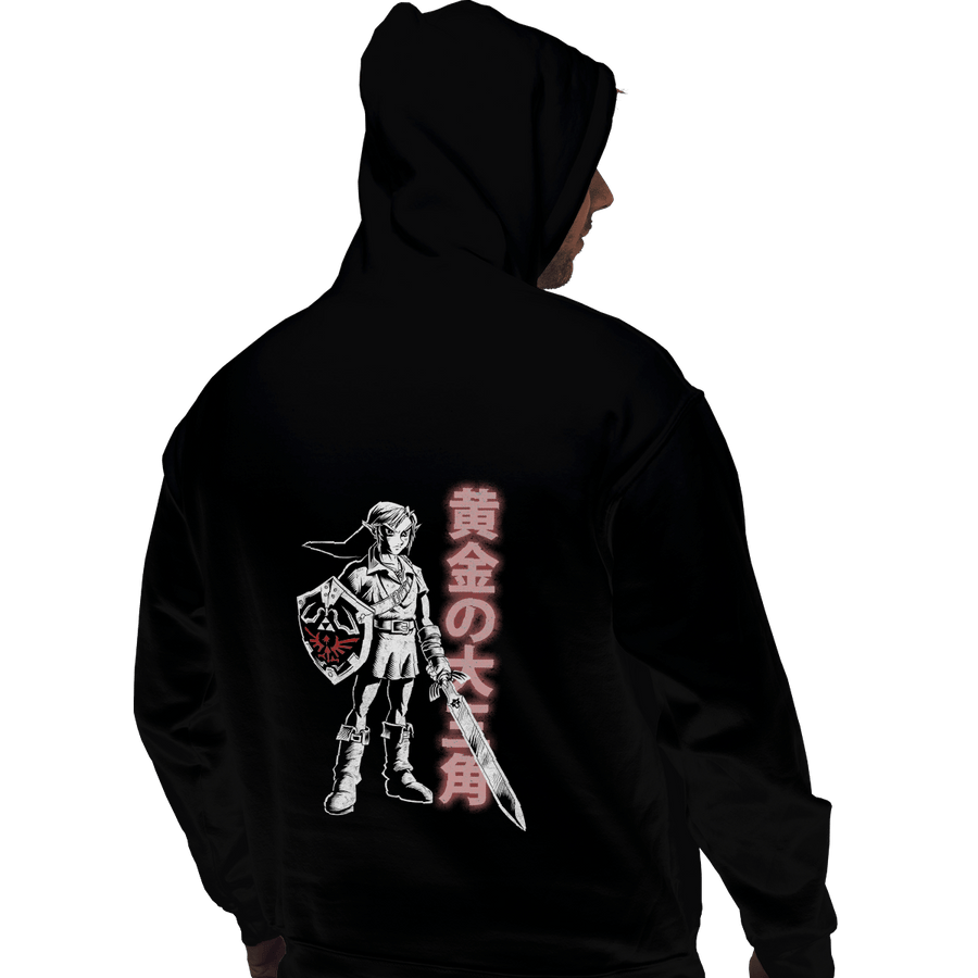 Shirts Pullover Hoodies, Unisex / Small / Black Link, Hero of Time