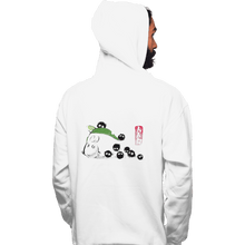 Load image into Gallery viewer, Shirts Pullover Hoodies, Unisex / Small / White Ink Forest
