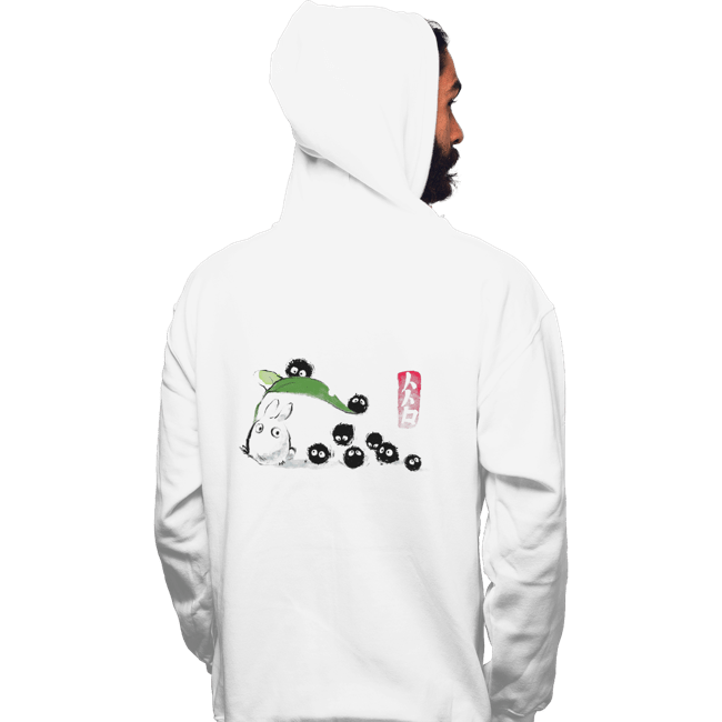 Shirts Pullover Hoodies, Unisex / Small / White Ink Forest