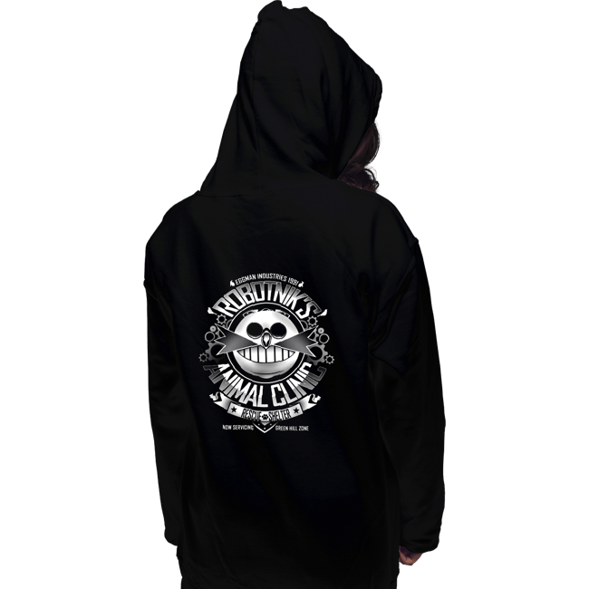 Secret_Shirts Pullover Hoodies, Unisex / Small / Black Robotnik's Animal Clinic