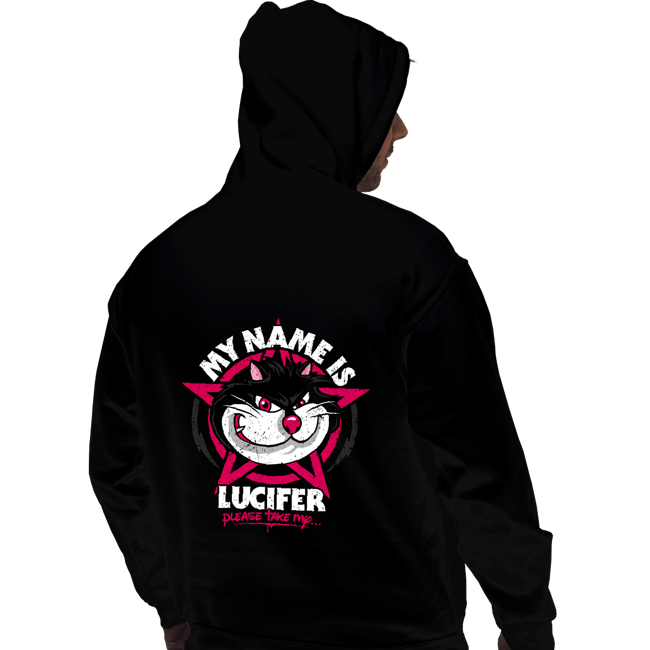 Daily_Deal_Shirts Pullover Hoodies, Unisex / Small / Black Black Sabbcat