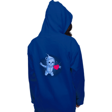 Load image into Gallery viewer, Shirts Pullover Hoodies, Unisex / Small / Royal Blue Neverheart
