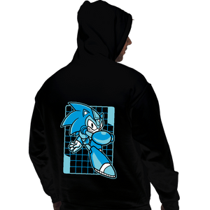 Daily_Deal_Shirts Pullover Hoodies, Unisex / Small / Black Mega Sonic