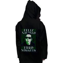 Load image into Gallery viewer, Daily_Deal_Shirts Pullover Hoodies, Unisex / Small / Black Feliz Navidad Turd Nuggets

