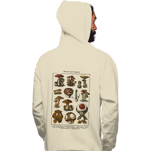 Daily_Deal_Shirts Pullover Hoodies, Unisex / Small / Sand Mario Mushrooms