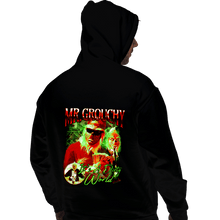 Load image into Gallery viewer, Shirts Pullover Hoodies, Unisex / Small / Black Mr Grouchy x CoDdesigns Dirty World

