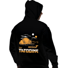 Load image into Gallery viewer, Shirts Pullover Hoodies, Unisex / Small / Black Vintage Visit Tatooine
