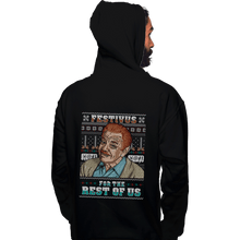 Load image into Gallery viewer, Shirts Pullover Hoodies, Unisex / Small / Black Festivus For The Rest Of Us
