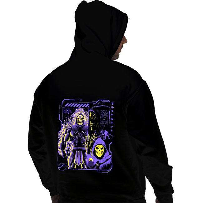 Daily_Deal_Shirts Pullover Hoodies, Unisex / Small / Black Emperor Skull Manga