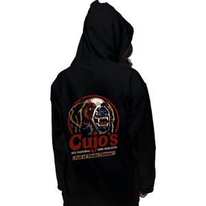 Daily_Deal_Shirts Pullover Hoodies, Unisex / Small / Black Cujo's Dog Food
