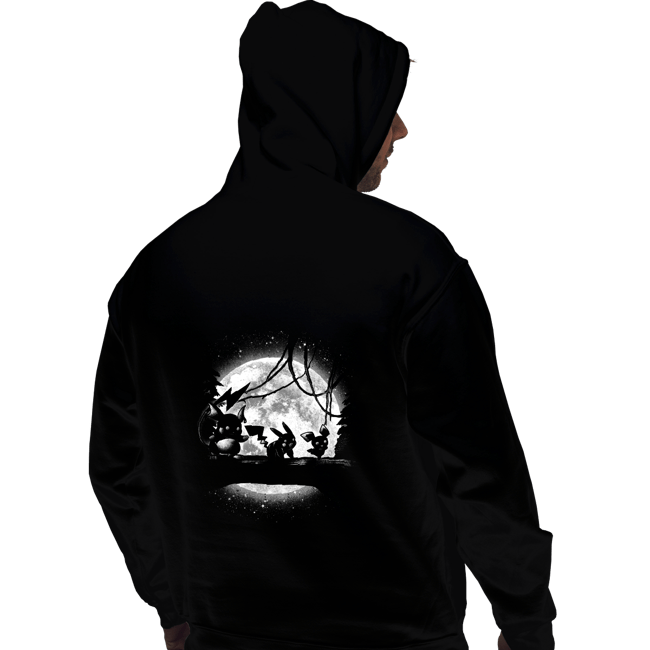 Shirts Pullover Hoodies, Unisex / Small / Black Moonlight Electric Types
