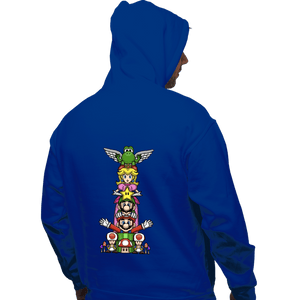 Secret_Shirts Pullover Hoodies, Unisex / Small / Royal Blue Totem Of Heroes