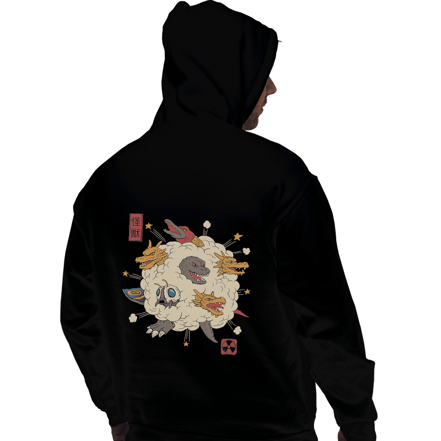 Shirts Pullover Hoodies, Unisex / Small / Black Kaiju Rumble