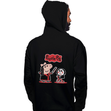 Load image into Gallery viewer, Shirts Zippered Hoodies, Unisex / Small / Black Puzzle Pig
