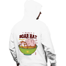 Load image into Gallery viewer, Shirts Pullover Hoodies, Unisex / Small / White Boar Hat Ramen
