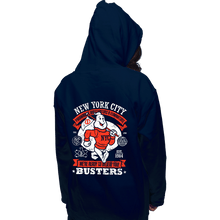 Load image into Gallery viewer, Daily_Deal_Shirts Pullover Hoodies, Unisex / Small / Navy NYC Busters
