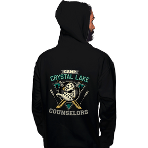 Daily_Deal_Shirts Pullover Hoodies, Unisex / Small / Black Camp Counselors
