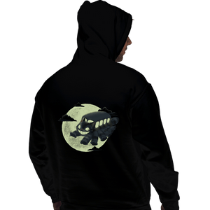 Shirts Pullover Hoodies, Unisex / Small / Black Midnight Nekobus