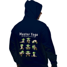 Load image into Gallery viewer, Secret_Shirts Pullover Hoodies, Unisex / Small / Navy Master Yoga!
