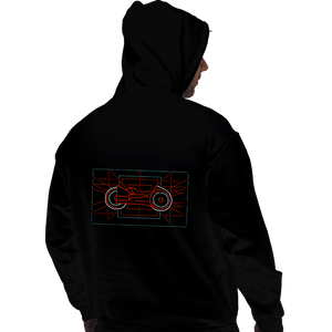 Shirts Pullover Hoodies, Unisex / Small / Black Neon Biker