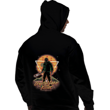 Load image into Gallery viewer, Shirts Pullover Hoodies, Unisex / Small / Black Retro Camper Killer
