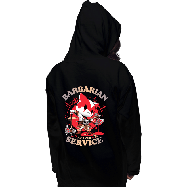 Daily_Deal_Shirts Pullover Hoodies, Unisex / Small / Black Barbarian's Call