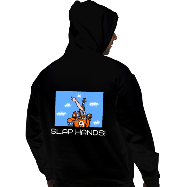 Daily_Deal_Shirts Pullover Hoodies, Unisex / Small / Black Slap Hands!