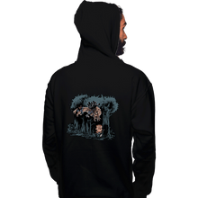 Load image into Gallery viewer, Daily_Deal_Shirts Pullover Hoodies, Unisex / Small / Black Arnie And Predator
