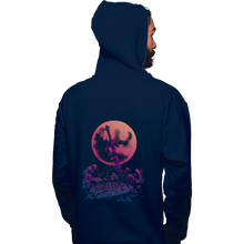 Load image into Gallery viewer, Daily_Deal_Shirts Pullover Hoodies, Unisex / Small / Navy Heroes Never Die
