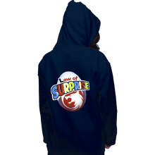 Load image into Gallery viewer, Shirts Pullover Hoodies, Unisex / Small / Navy Law Of Surprise
