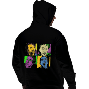 Shirts Zippered Hoodies, Unisex / Small / Black Pop Cage