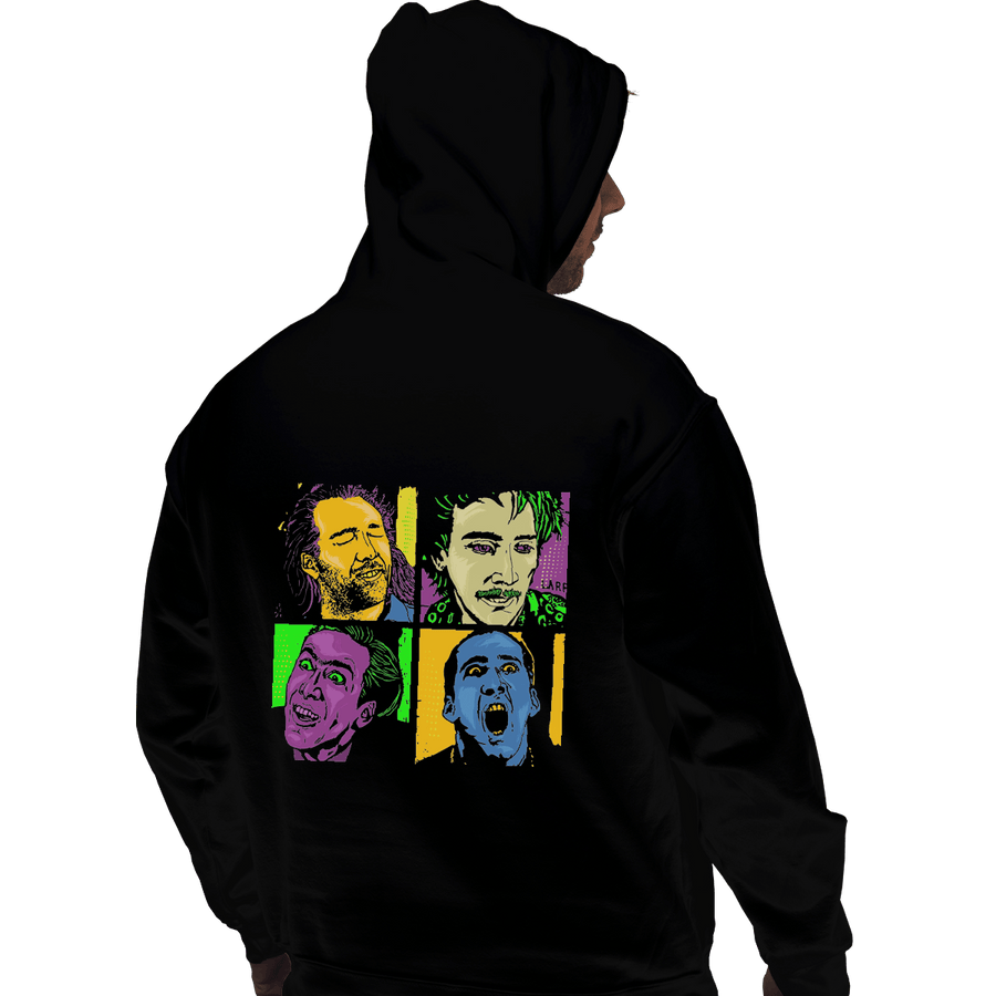 Shirts Zippered Hoodies, Unisex / Small / Black Pop Cage