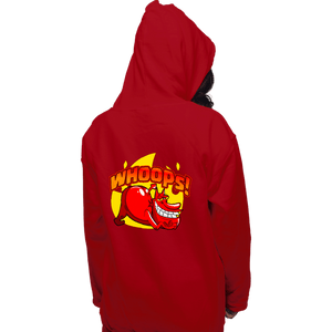 Secret_Shirts Pullover Hoodies, Unisex / Small / Red Whoops!