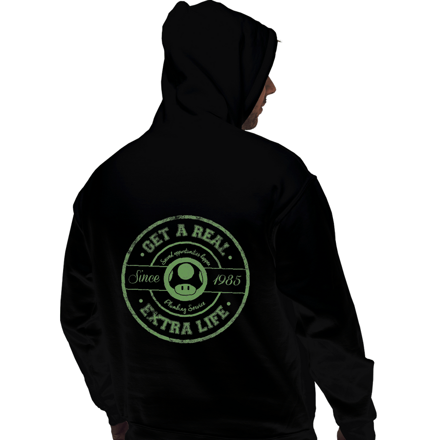 Shirts Pullover Hoodies, Unisex / Small / Black Life