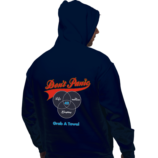 Shirts Pullover Hoodies, Unisex / Small / Navy Grab A Towel
