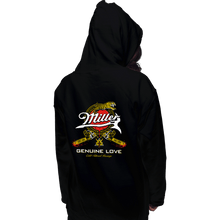 Load image into Gallery viewer, Shirts Pullover Hoodies, Unisex / Small / Black Miller Red
