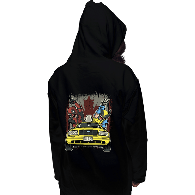 Daily_Deal_Shirts Pullover Hoodies, Unisex / Small / Black Oh! Canada!