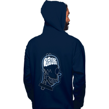 Load image into Gallery viewer, Shirts Pullover Hoodies, Unisex / Small / Navy Beer Brain
