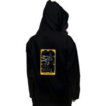 Load image into Gallery viewer, Shirts Pullover Hoodies, Unisex / Small / Black Tarot The Moon
