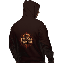 Load image into Gallery viewer, Shirts Pullover Hoodies, Unisex / Small / Dark Chocolate I Simply Walked
