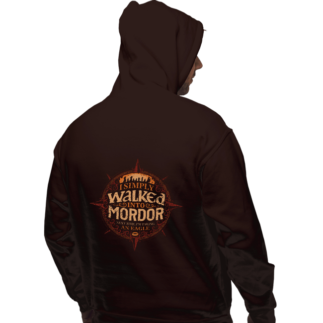 Shirts Pullover Hoodies, Unisex / Small / Dark Chocolate I Simply Walked
