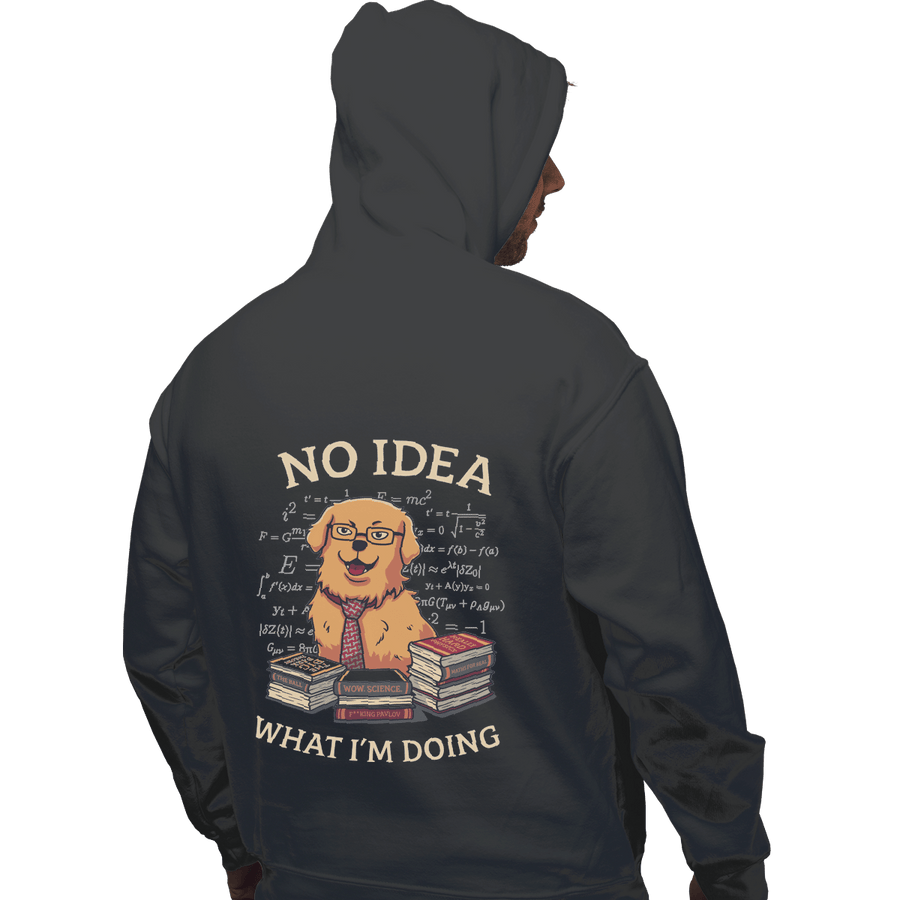 Shirts Pullover Hoodies, Unisex / Small / Charcoal No Idea