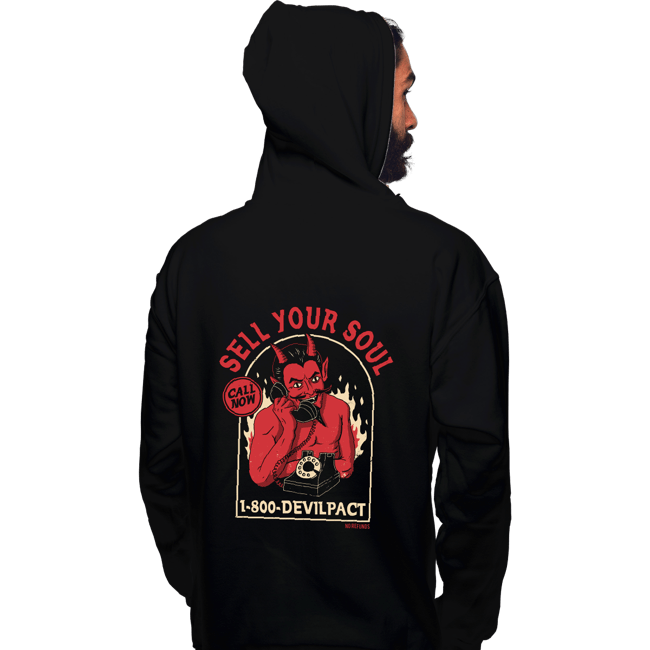 Daily_Deal_Shirts Pullover Hoodies, Unisex / Small / Black Sell Your Soul