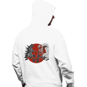 Shirts Pullover Hoodies, Unisex / Small / White Battle Of Titans