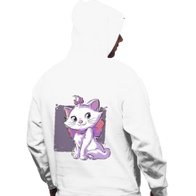 Load image into Gallery viewer, Daily_Deal_Shirts Pullover Hoodies, Unisex / Small / White Vain Cat
